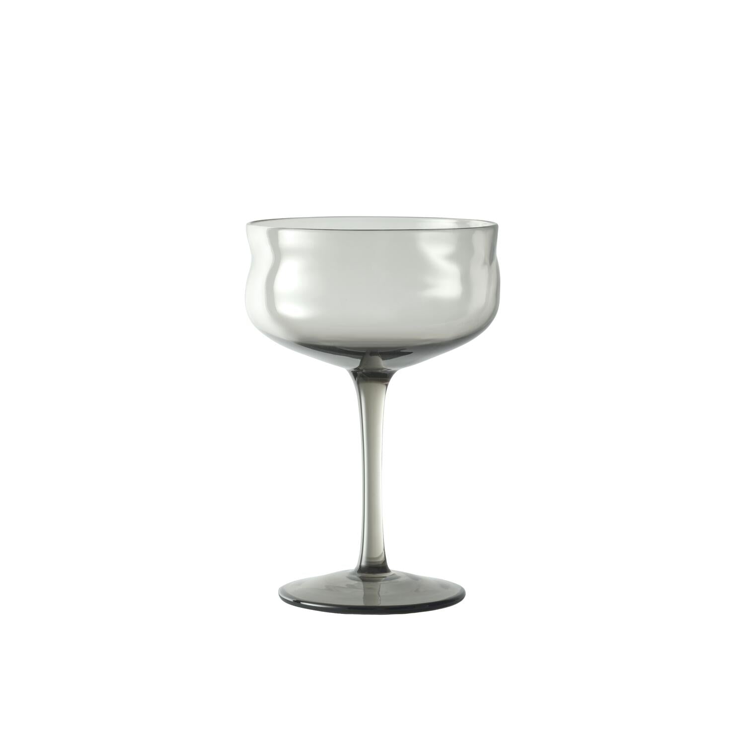 Swirl Coupe glas, 2 stk - Mist